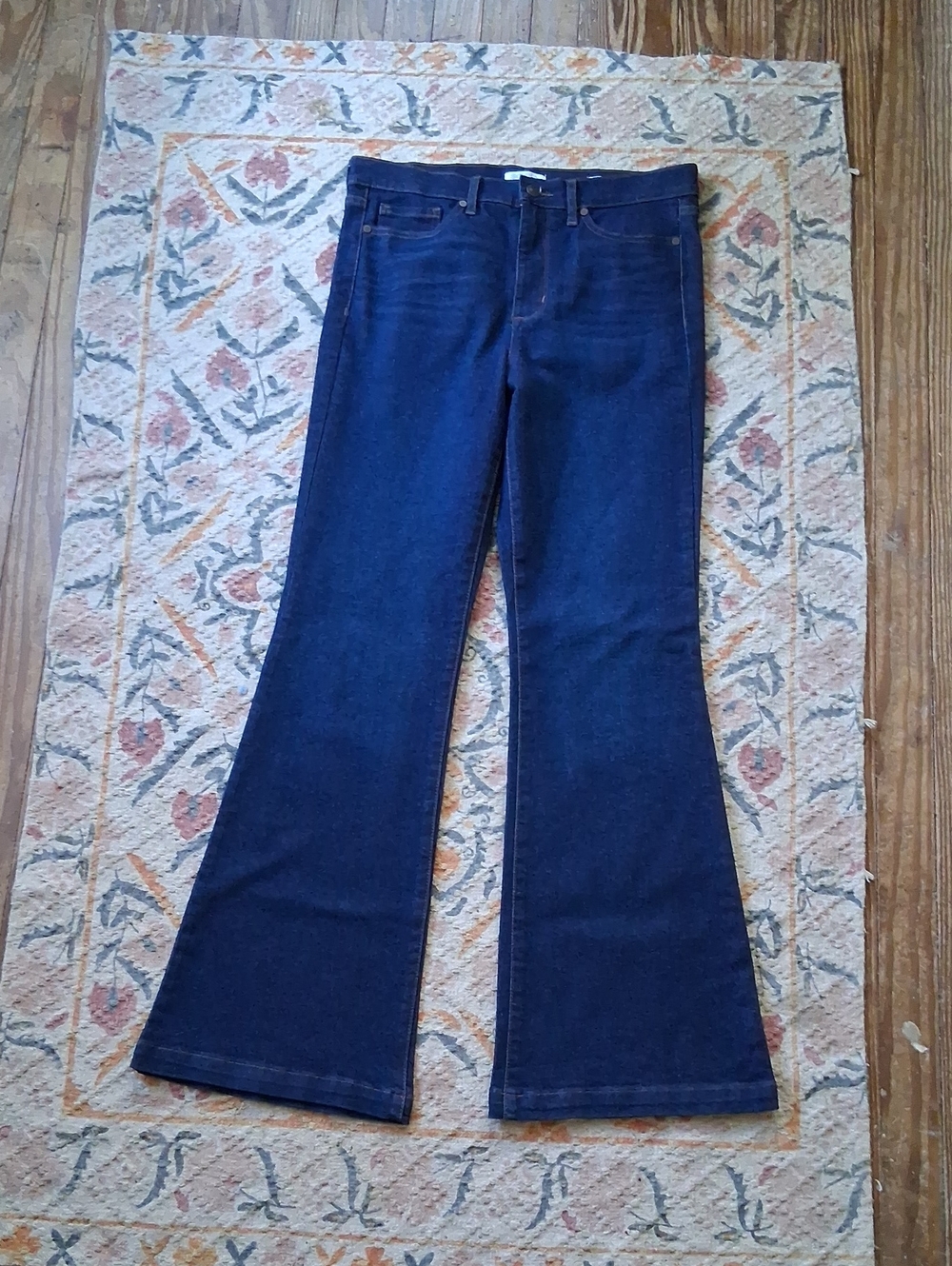 sofia by sofia vergara Dark Blue High Rise Flare Jeans